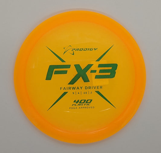 Prodigy FX-3 Fairway (400 Plastic)